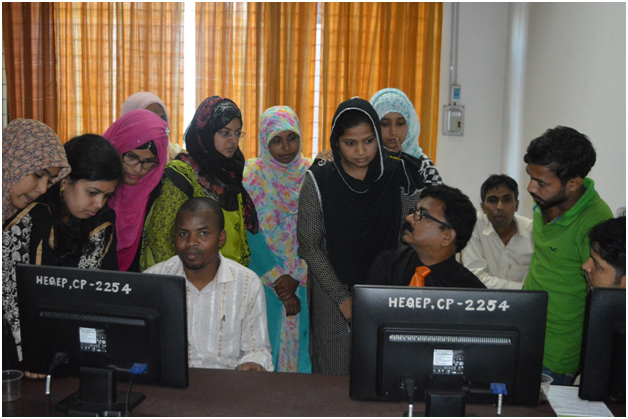 Hands on sessions on TEEAL at HMDSTU, Dinajpur