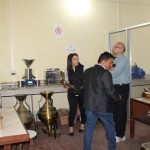 Plates During Visit of Prof. Maricelis from Cornell University at AFU, Rampur