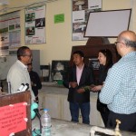 Team interacting with Professor from department of Plant Pathology at AFU, Rampur