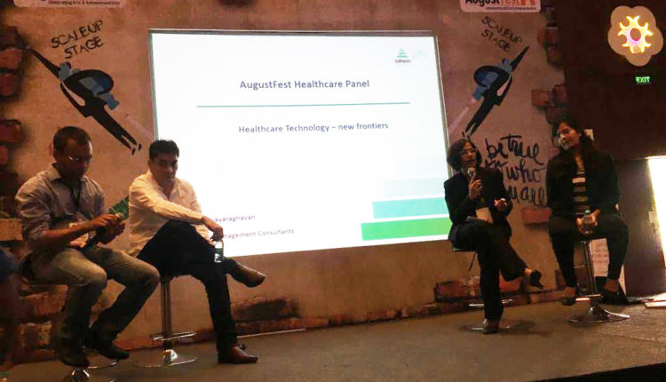 Pushpa Vijayaraghavan steers conversation on healthcare technology at Augustfest 2016, one of the largest startup festivals in India