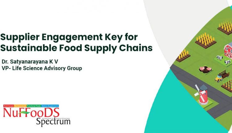 Supplier Engagement Key for Sustainable Food Supply Chains