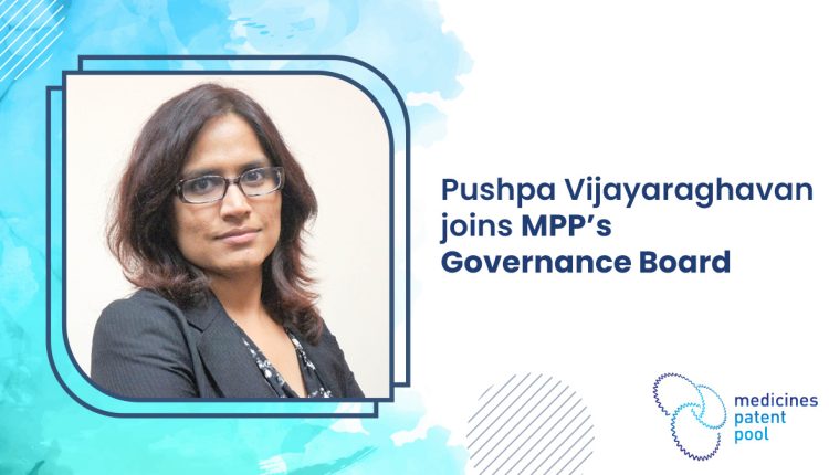 Pushpa Vijayaraghavan joins MPP’s Governance Board