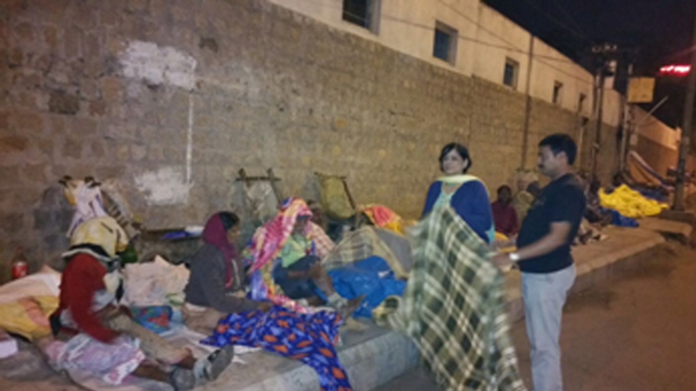 Sankalp Blanket Donation drive - 2015