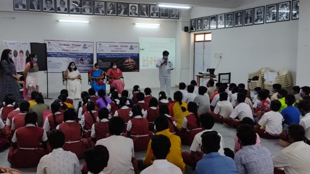 Sankalp-Siksha-Project PANTS-Awareness on prevention of Child Sexual Abuse at Dr. B. R. Ambedkar High School