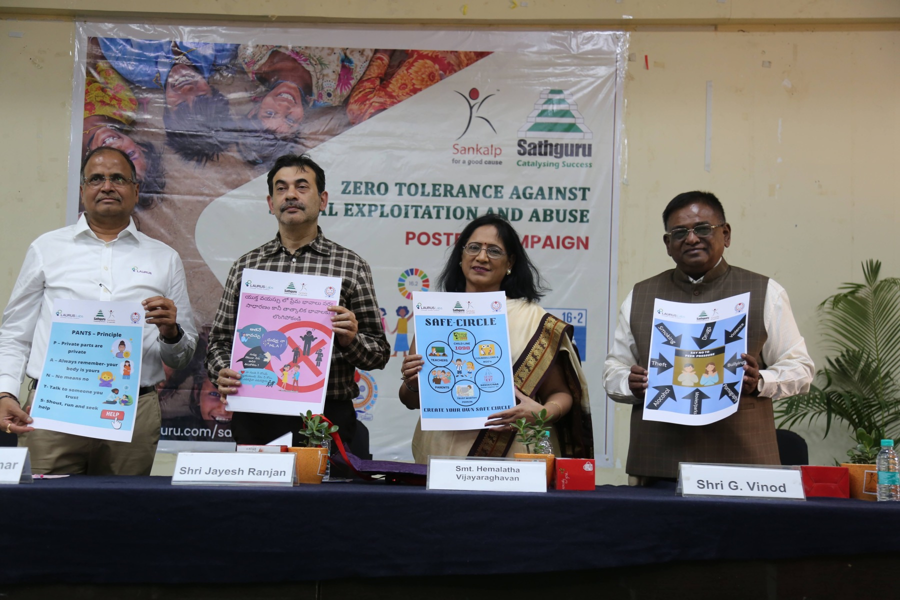 Sankalp creates awareness of child sexual abuse through poster campaign